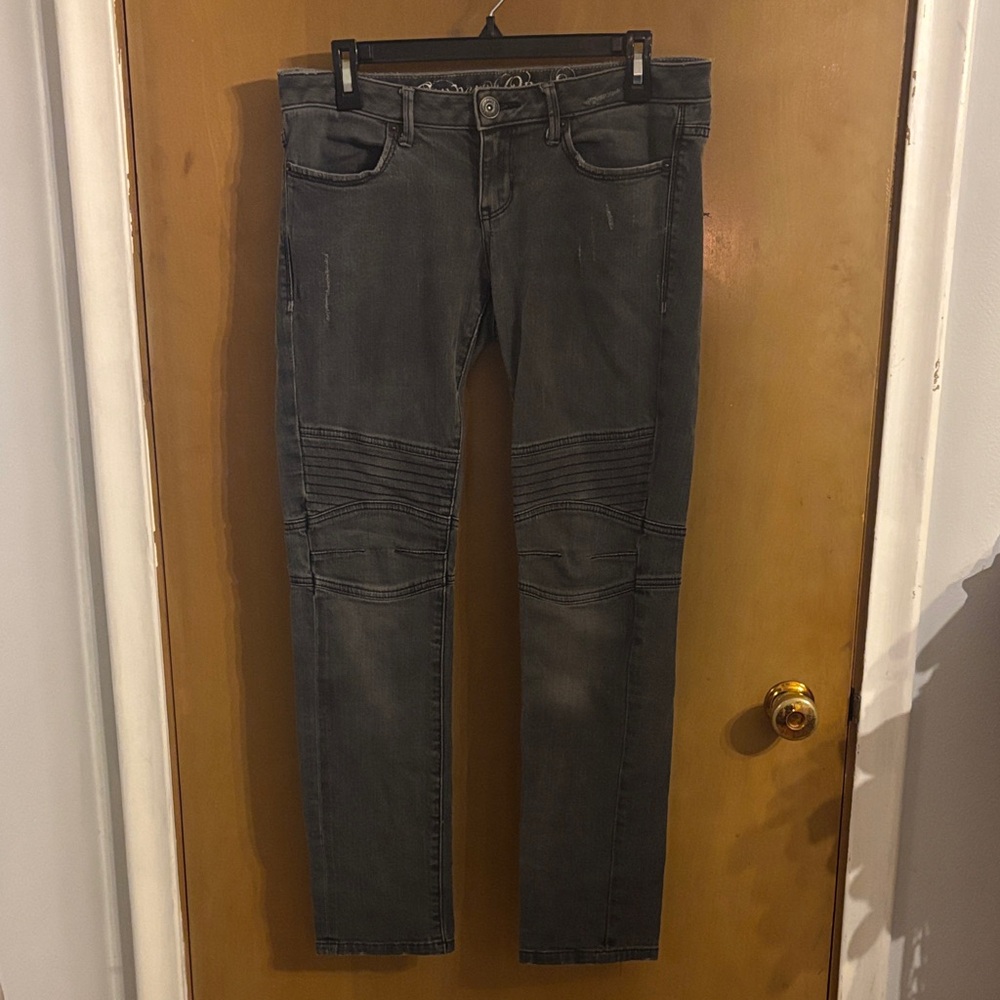 Women's Charcoal Straight Leg Pants